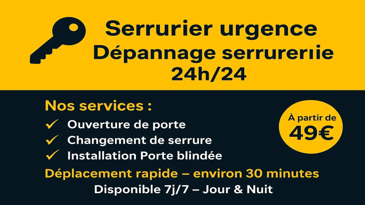 Serrurier Cabriès pas cher pour dépannage serrurerie, ouverture de porte et remplacement de serrure en urgence