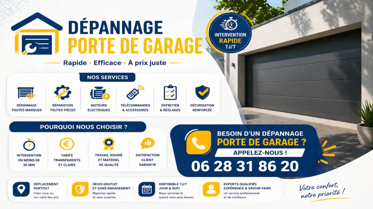 dépannage porte garage Allauch réparation rapide