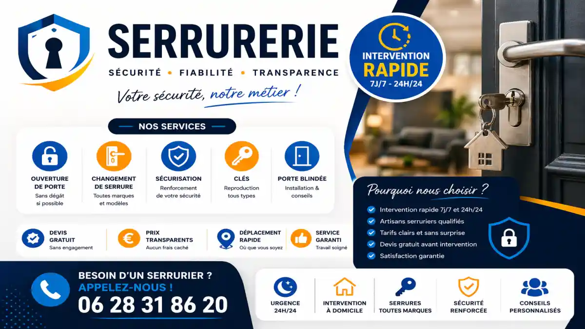 Serrurerie Ă Marignane 24h/24