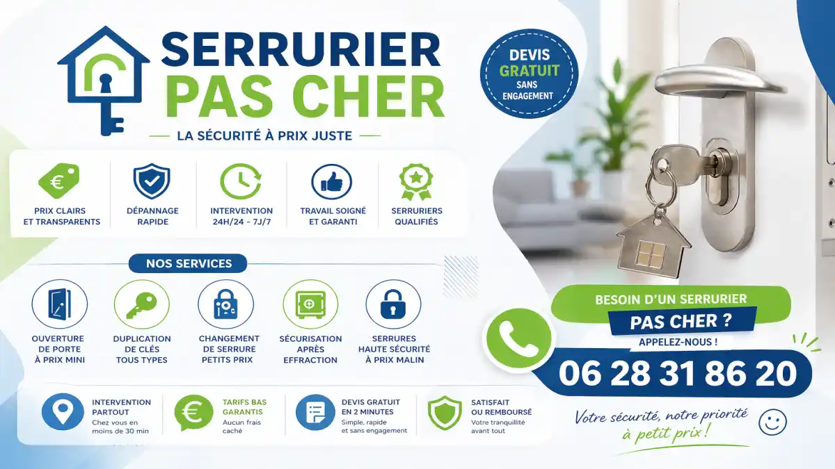 Serrurier pas cher Ă La penne-sur-huveaune intervention rapide